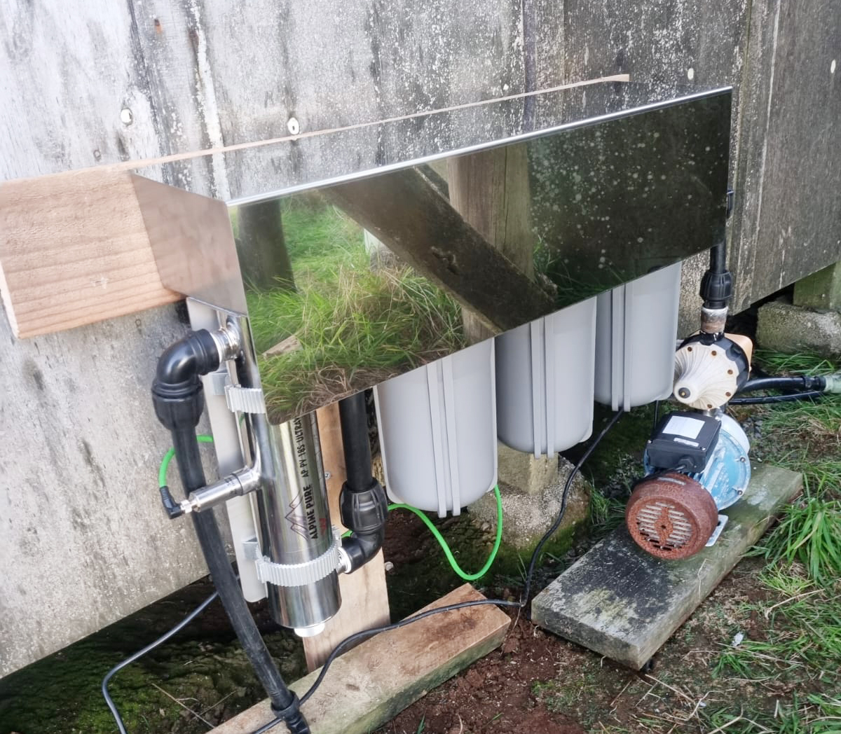 Wairamarama Community Hall Water Filtration Unit