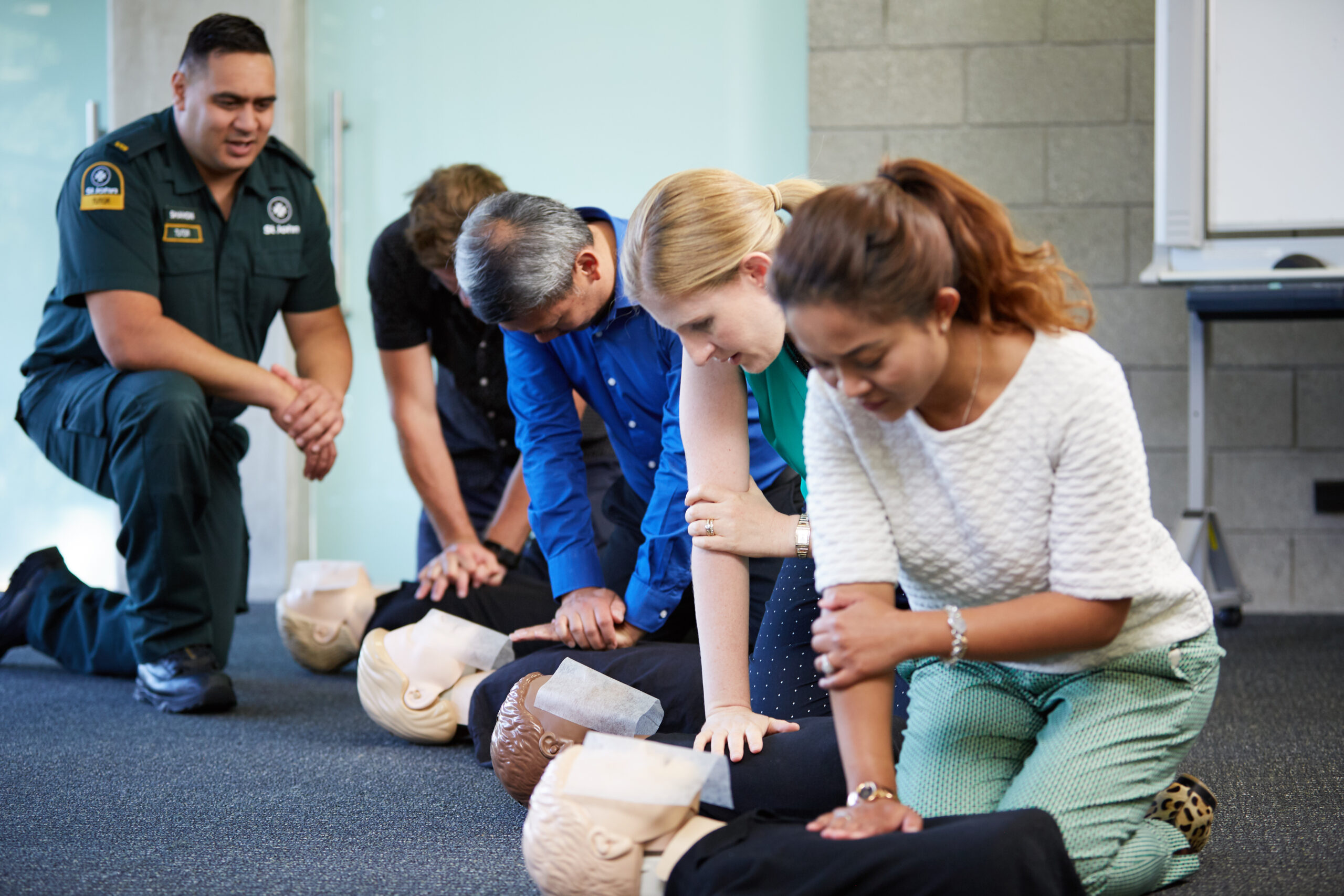 Wairamarama Community Event ... Hone Hato St Johns First Aid Level 1 Course